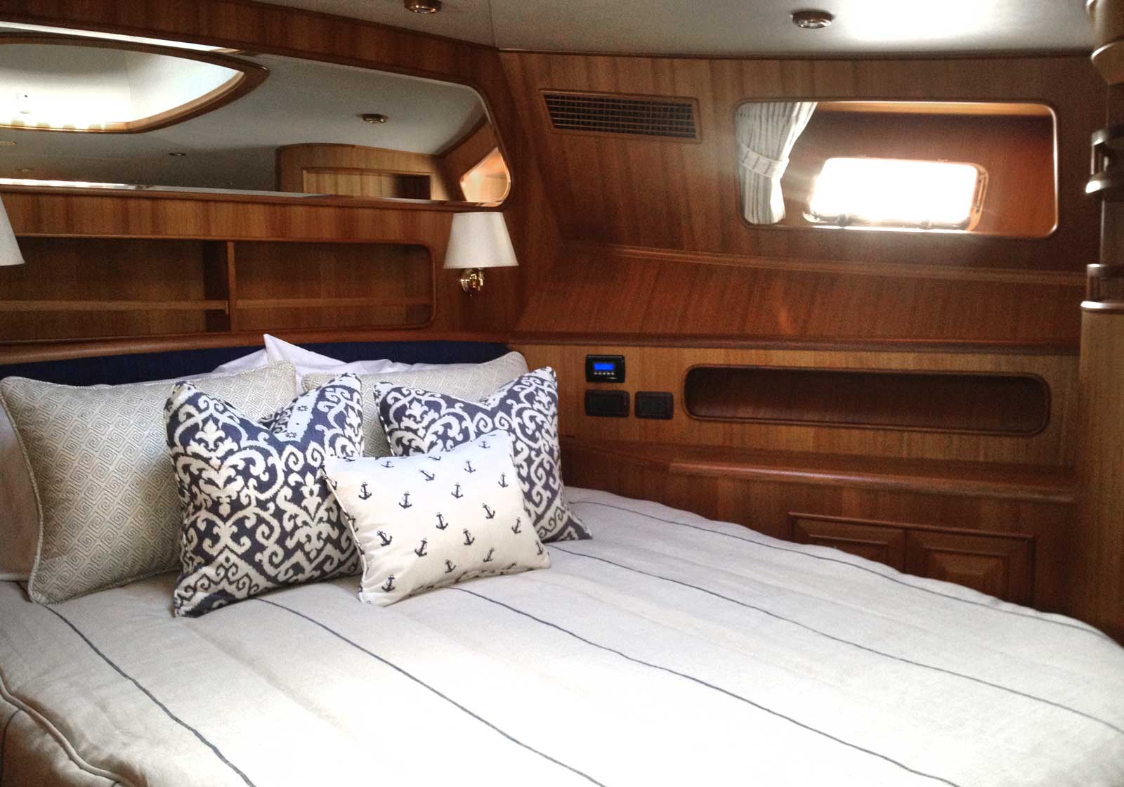 Annapolis Yacht Interiors Bedding and Sheets for Boats and Marine